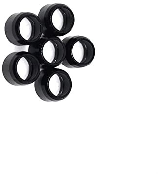 Per Suzuki Burgman 125 400 650 250 Burgman 125 400 650 250 Moto Di Alluminio Di Cnc Pinza Freno A Vite Copertura Decorativa Decorare (Color : Black)