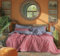 LERUUM Housse De Couette Coton 220x240 2 Personnes à Pois Imprimé Gris Orange Corail Colorée Esthétique Réversible Parure De Lit (220x240+ 2(65x65 cm)