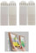 24 Pair No Nail Picture Hanging Strips Heavy Duty, Hook and Loop Tape Wall Hanging Strips, Wall Adhesive Strips No Marks No Damage for Photo Frame Hanging and Xmas Decoration - 16mm x 29mm