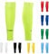 LION SPORTSWEAR Kids/Youth Football Sock Sleeves To Accompany Grip Socks - Fits Over Calf/Shin Pads - Variety Of Colors To Match Your Team Kit (Neon Yellow)