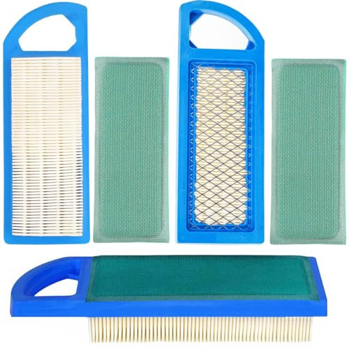 ZAMDOE 3 Pezzi 697153 Filtro dell'Aria con Prefiltro Compatibile per Briggs e Stratton 698083 795115 797008 697014 697015 Filtro dell'Aria per Tosaerba JD per Trattorino Toro