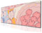 Anime Cherry Blossom Gaming Mouse Pad Japanese Sakura Style Large Desk Mat, 31.5x11.8 Inch Mousepad Extended Non-Slip Rubber Base Keyboard Mat with Stitched Edges for Desk Home Office