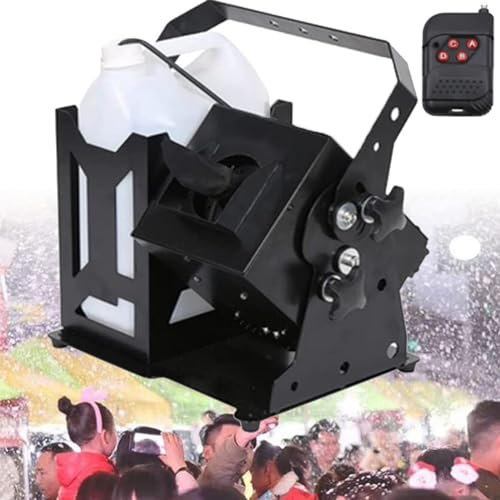 AXSDEJT 1500 W Schneemaschine, professionelle DJ-Party-Schneeflocken-Maschine für drinnen und draußen, mit Controller, perfekt für Bühneneffekt, Weihnachten, Hochzeit, Party