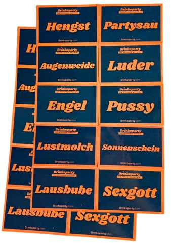 50x Malle Sticker Set | Malle Aufkleber Set | Malle Accessoires | Mallorca Accessoire | Testsieger Malle | Karneval Fasching Sticker | Sauf Sticker | JGA | Party Sticker | Festival | by Drinkoparty
