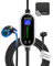 RamTouch Ladekabel Elektroauto Typ 2 Schuko (3,7kW, 15,5m), Mobile Wallbox Schuko mit 8A-16A Einstellbarer und Geplanter Ladefunktion, kompatibel mit E-Fahrzeugen und Hybriden, für Drinnen und Draußen