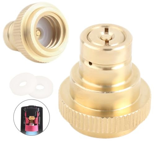 YHX-OU für Soda Stream Quick Connect für Soda Stream Wassersprudler Duo Terra Art CO2 Soda Schnelladapter, für Soda Stream Quick Adapter CO2-Zylinder Adapter Trapezgewinde TR21-4