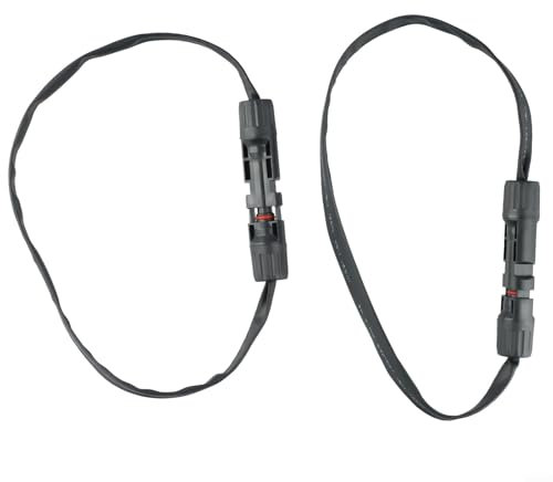Enhanced Performance with Flexible 50cm PV Solar Cables, for Efficient Power Management (6mm ²)