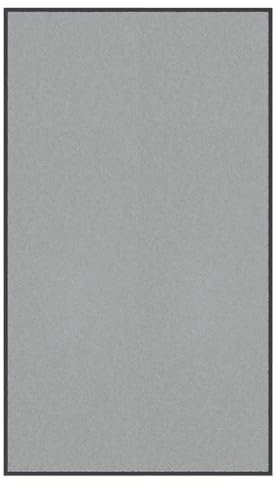 vidaXL Fußmatte Grau 115x200 cm, Schmutzfangmatte, Sauberlaufmatte, Haustürmatte, Türmatte, Matte, Willkommensmatte, Outdoor-Türmatte, Indoor-Türmatte