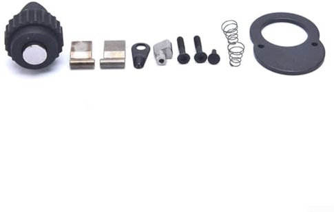 SPORTARC Black 1/4'', 3/8'', 1/2'' Ratchet Socket Wrench Kit Set, 24 Teeth, Chrome Plated (M)