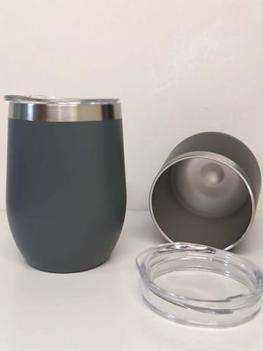Vaso Térmico de Acero Inoxidable Personalizado, 340 (GRIS GRAFITO)