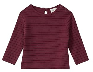 s.Oliver Langarmshirt mit Glitzerstreifen und Zierschleife