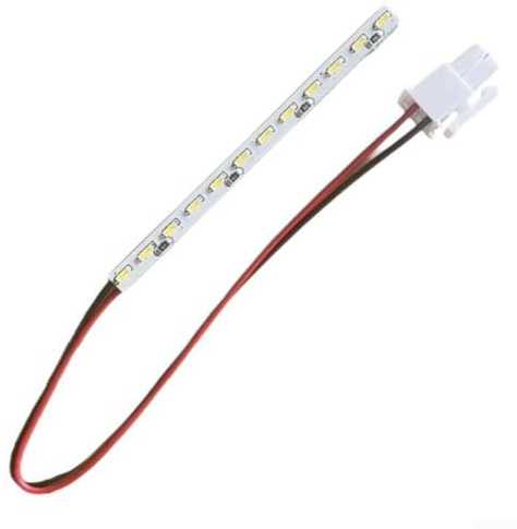 Vootnifig LED Light Bar Replacement Part for Haier BCD-455WDGB Refrigerator Interior Lighting Strip 9cm Length