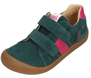 KOEL Barefoot Kinder Sneakers Denis Suede 3.0 Turquoise