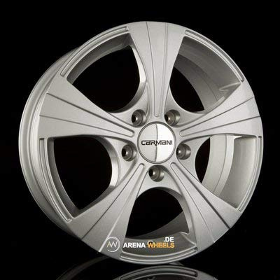 CARMANI 11 Rush kristall silber 7,5x17 ET45 5.00x120 Hub Bore 72.60 mm - Alu felgen