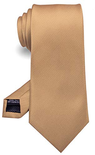 JEMYGINS Krawatte für Herren, 8 cm Gr. 85, Champagner