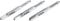 BAER HSSE Handgewindebohrer 3-tlg. Satz M 4 x 0,7 - Gewindebohrer | Gewindeschneider Satz