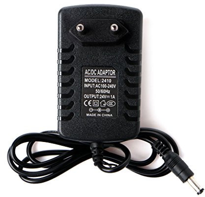 zhiwenCZW Adaptateur AC 100-240V à DC 24V 1A Prise US/EU/AU/UK pour brumisateur à ultrasons