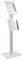PureMounts PDS-5921 Supporto con supporto per brochure e custodia in acciaio con serratura per tablet Apple iPad 9.7 / iPad 10.2 / iPad Pro 10.5 / iPad Air 10.5 (Gen 3) bianco