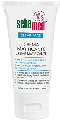 Sebamed Clear Face Crema Matificante. Para pieles grasas, con impurezas y con tendencia acneica. 50ml