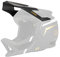 O'Neal 0505-300M Visiera Casco Transition Flash, Nero/Bianco/Oro, XS-M