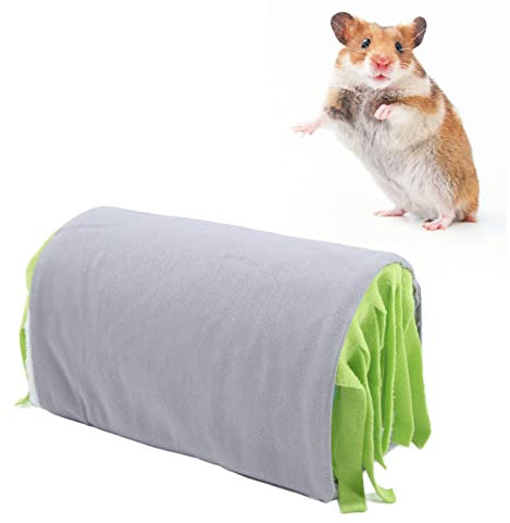 Kleintiertunnel, Kaninchen Leinwand Quaste Tunnel Hamster Meerschweinchen Pfeife Lebensräume Haus für Kleine Haustiere