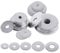 Glarks 100 piezas M3 x 15 mm grandes guardabarros arandelas 304 acero inoxidable arandelas planas para tornillo bloqueo de hardware