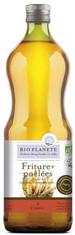HUILE DE CUISSON FRITURE ET POÊLÉES 1L, BIO PLANÈTE, UNITÉ