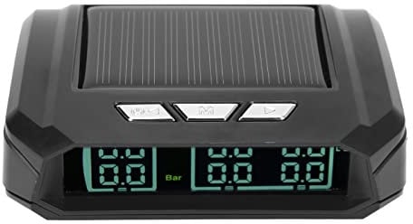 Tire Pressure Monitoring System, High Sensitivity Wireless Solar TPMS Monitor For 6 Wheel Truck