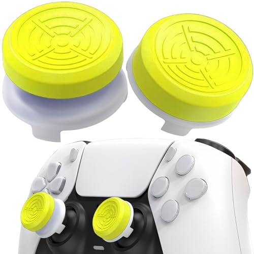 STAY GENT Grip Joystick pour PS4 Manette à Aide avec Viser, Capuchons Joystick Silicone Accessories pour PS5 Manette Caisse à Outils
