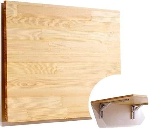 Wandtisch Klappbare Esstische aus Holz, Küchen-/Wäscherei-Werkbank/Laptop-Tisch, Stabiler Wandtisch für Küchenwäsche,100 * 40cm/39 * 16in