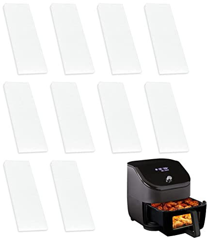 Gusengo 10pcs Air Fryer Replacement Filters With Deodorizing Function, Filters Replacement Accessories Compatible With Instants Pot 6QT, Air Fryer Accessories Replacement For Instant Vortex