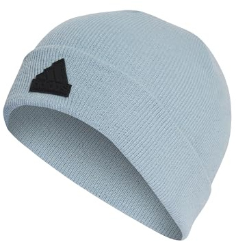 adidas Unisex Cold.RDY Tech Cuff Beanie, Wonder Blue/Black, M