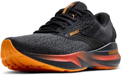 Brooks Men’s Adrenaline GTS 24 Supportive Running Shoe, Black/Ebony/Burnt Sienna, 9 UK