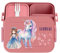 wolga-kreativ Personalisierte Kinder LunchboxPrinzessin Einhorn mit Fächern - mit Besteck und Unterteilung - Vesperdose Geschenk Einschulung Schule Kindergarten