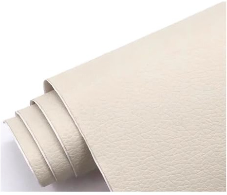 Kunstleder Selbstklebend Leder-Reparaturflicken, Selbstklebendes Leder-Reparaturset, Polster-Vinyl-Reparaturband, Für Sofas, Möbel, Autositze, Bürostühle(Beige white,138x200cm)