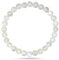 PURAJA Edelstein Armband aus echtem Naturstein: Mondstein | 6mm Kugelarmband aus hochwertigen Mineralien