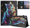 Mldjomid Custodia Compatibile per Lenovo Tab M10 HD (2nd Gen) 10.1 2020(TB-X306X) PU Pelle Flip Tablet Protezione Cover con Auto Svegliati/Sonno Case per Lenovo Tab M10 HD Gen 2- Gatto della Musica