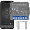 Commande de volet roulant sans fil : interrupteur sans fil WIYETY pour volets roulants WIFI + RF, fonctionne avec Alexa, Google, Home, interrupteur sans fil pour volets roulants, stores