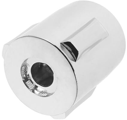 Lurrose Ersatz-Wasserhahngriffe Austausch des Duschhahngriffs Austausch der Knöpfe am Waschbecken im Badezimmer Knöpfe für Spültischarmaturen Duschknopf Duscharmatur Griff Plastik Silber