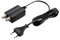 Alimentatore Antenna TV, 12V 450mA, 2 Connettori F, Protezione da Cortocircuito, Nero