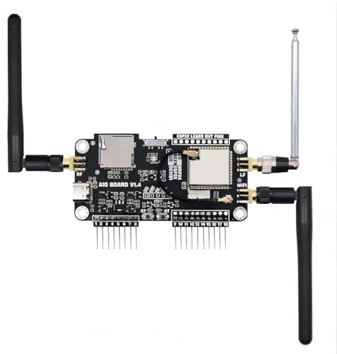 DUZEPA NRF24+ Für ESP32 2.4G-Modul-Erweiterungskarte, WiFi 3-in-1-Vorlage Für Flipper Zero CC1101-Modul Unterstützt NEF Sniffer/Mousejacker