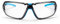 SolidWork SOLID. Schutzbrille mit perfekter Passform & integriertem Seitenschutz | Arbeitsschutzbrille für Rundumschutz | Klare, kratzfeste, beschlagfreie & UV-schützende Gläser | Für Männer & Frauen