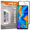 REY 2X Protector de Pantalla 3D para Huawei P30 Lite - Huawei P30 Lite New Edition, Negro, Protección Completa, 3D / 4D / 5D