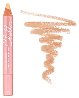 Chella Highlighter Pencil, Medium - Vegan, Cruelty Free, Paraben Free, Gluten Free - Use as a Highlighter, Concealer and Under Eye Liner