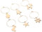 Cabilock 6 Pcs Christmas Glass Charms Christmas Wine Glass Markers Santa Reindeer Wine Glass Tags Glass Rings Identifiers Wine Favors for Christmas Party Decoration