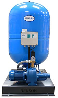 Groupe de surpression 500L triphasé, FABRICATION FRANCAISE, 2200W, Pression max 10 bar, Débit max 120L/min, Coffret manque d'eau RENSON, livré avec accessoires