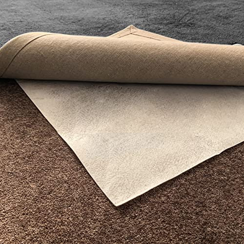 Rug Gripper Anti Slip Rug Underlay - Adhesive Polyester Rug Grippers from Rug To Carpet Anti-creep Rug Underlay for Carpet Stops Rugs from Moving - Provide Protection for Area Rugs 120cm X 180cm