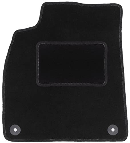 Wielganizator Automatte – Passend für Audi A6 C7 Limousine, Kombi, Avant 2011-2017 – Velours – Autozubehör - Auto Fußmatten – Fußmatte Auto – 1-teilig - schwarz