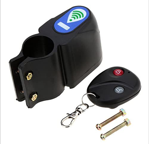 Fahrrad Alarmanlage Fahrradalarmanlagen mit Fernbedienung, MoreChioce Wasserdichter Fahrrad Alarm Anti-Diebstahl Fahrradalarm ABS Fahrrad Alarm System für MTB Fahrrad Rennrad