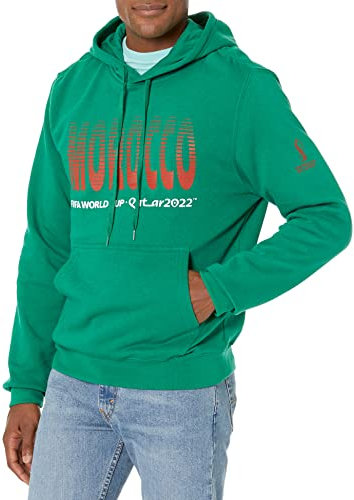 Outerstuff Capuche en Polaire délavée de la Coupe du Monde de la FIFA Sweat, Vert, Large Homme